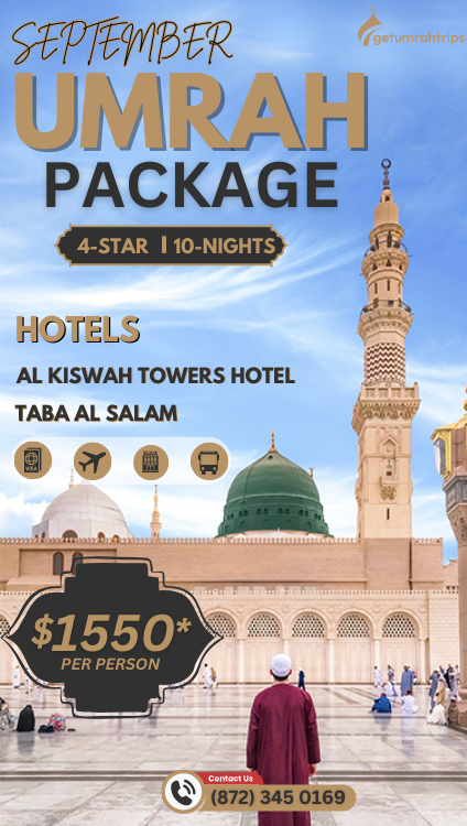 sepmber umrah package