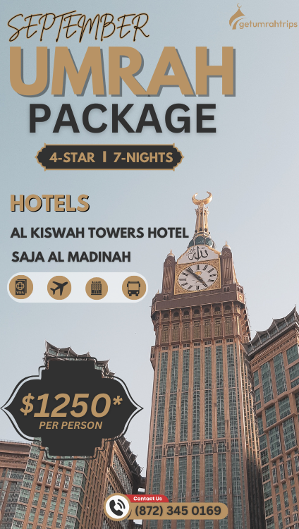 september Umrah package